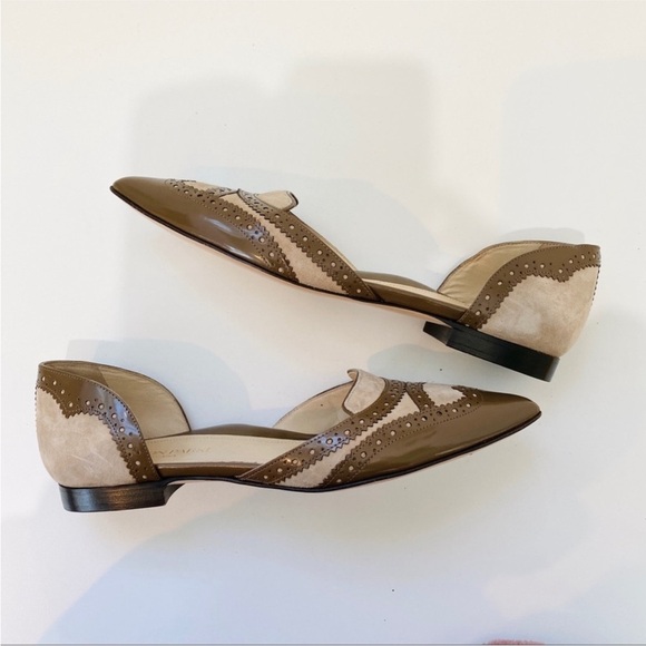 Marion Parke leather flats NEW - Picture 3 of 4